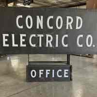          Concord Electric Opal Glass Sign picture number 4
   