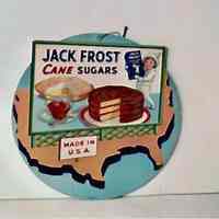 Jack Frost Sugar Cardboard Sign