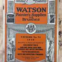 Watson Painter’s Supplies and Brushes Catalogue