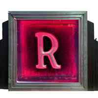 "R" Recessed Cabinet Salesman Sample Sign