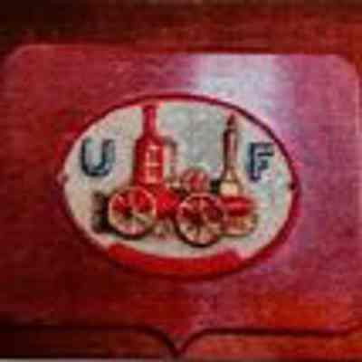 United Fireman's Insurance Company Wooden Fire Marker