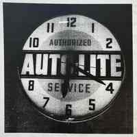 Internally Illuminated Clock Face Autolite Sign