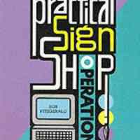 Practical Sign Shop Operation by Bob Fitzgerald