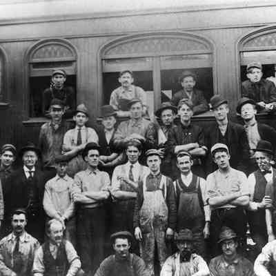 Western Maryland Railroad workers