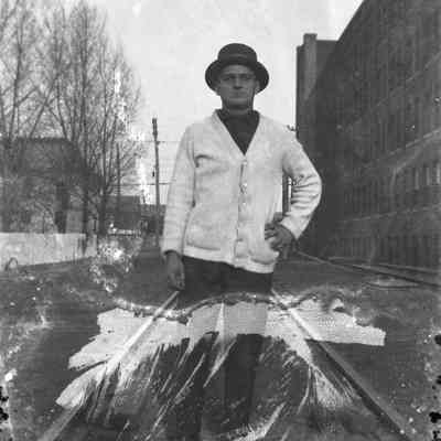 Man in street