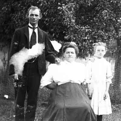 man, woman, girl