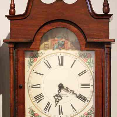 clock, tall case
