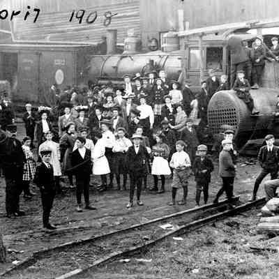 Railroad crash - Gorsuch Mill