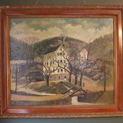 Stubbins Oil Painting