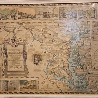 Map of Maryland
