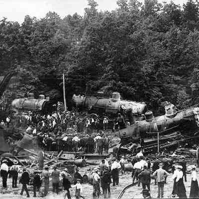 Patapsco train wreck
