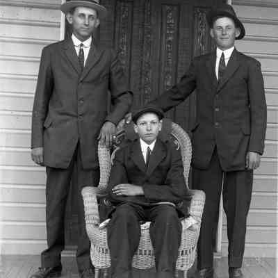 Archie Henry Zepp, Harvey T. Starner, Wilmer "Dates" Myers