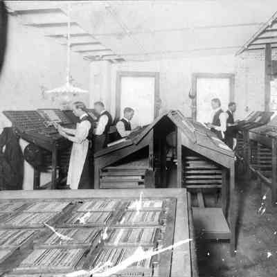 American Sentinel, interior