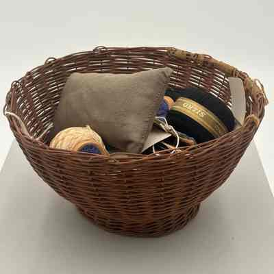 basket, sewing