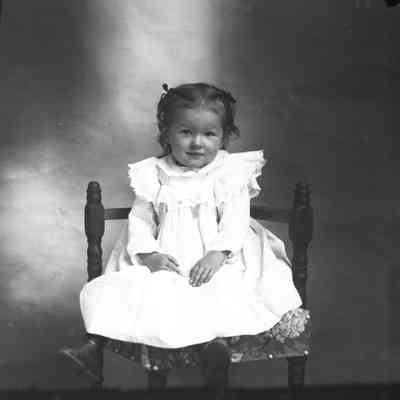 girl in chair