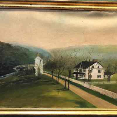Stubbins Oil Painting