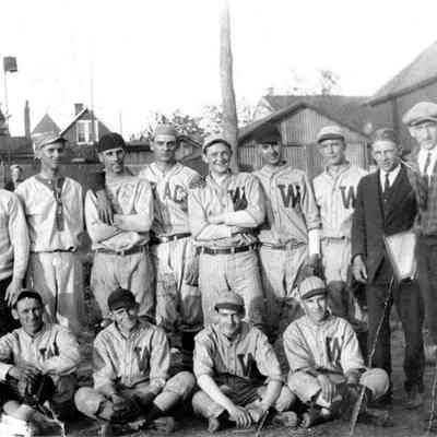 Westminster baseball team