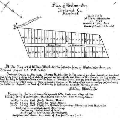 Westminster, plan 1764
