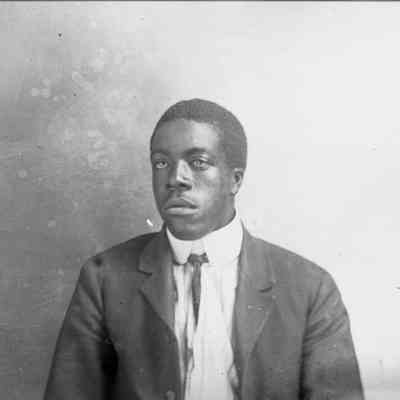 black man