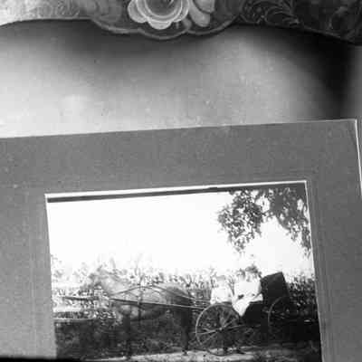 framed photo