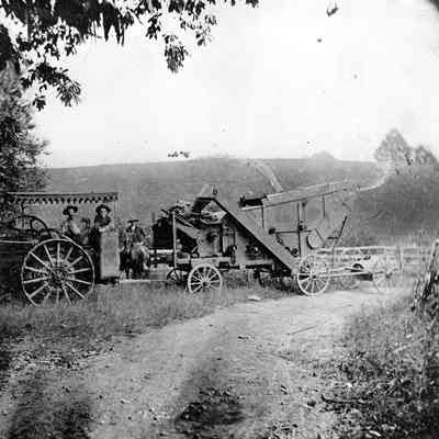Frizzell, A.P. Threshing Machine