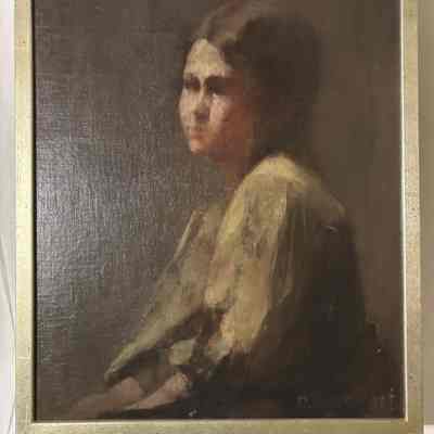Olivia Rinehart Oil Painting