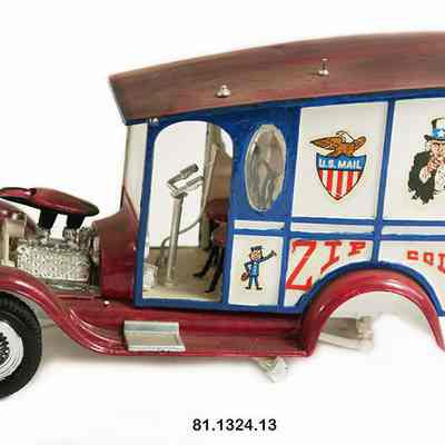 truck, mail