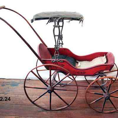 carriage, doll