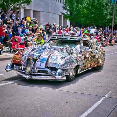 006, Art Car, Milan Car, David Best/Art Car Museum
