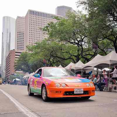042, Warhol Nascar, Emily Sloan Post Oak High School