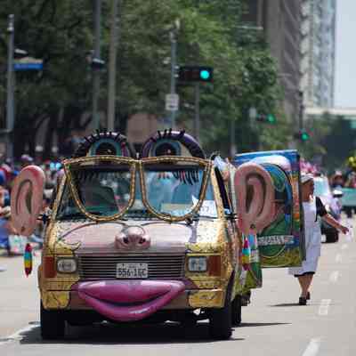 117, The Women Rock Artcar, Bonnie Blue