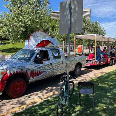 277, Art Car, Green Goblet presents the Tribal Lilies with Little Screaming Kenny and the Sidewinders, Mitchell Clemons