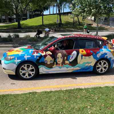 194, Art Car, Spirited Away, Amanda Bankey and Jackie Valore