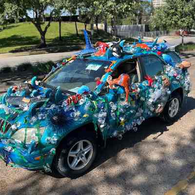 020, School, Save The Oceans, YWCPA Art Car Crew, Young Women's College Preparatory Academy