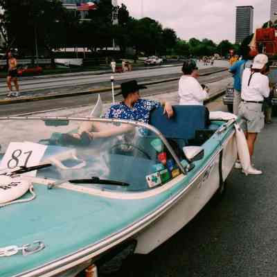 081, The Boatmobile, Bob Sokol
