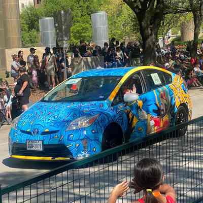 214, Saint Arnold GONZO Art Car, Lennie Ambrose