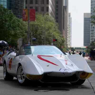 156, Speeds car, John Salazar