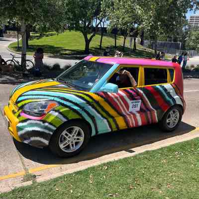 281, Painted Car, Dicey, Christopher Malice