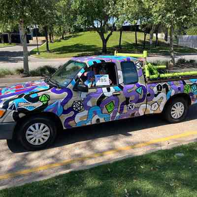195, School, The Realms of Fantasy, Clear Lake High School Art Car Club, Clear Lake H.S.