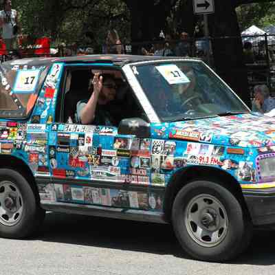017, Bottle of Doom: The Collagemobile, Diane Shilkitus (Bombshelter)