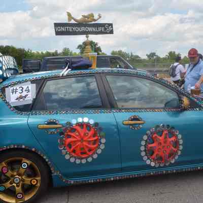 034, Hubba Hubba Art Car, Sarah Gish