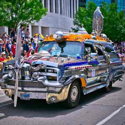 008, Art Car, Victory Over Sin, David Best/Art Car Museum