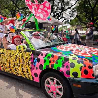034, I am Just Another Dot in the World, Homage to Kusama Yayoi, Mary Anne Charles Fried