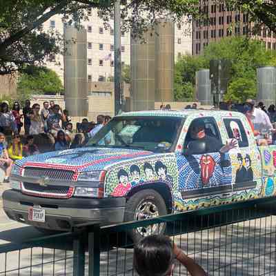 166, The "Pick" Up Truck artcar, Cliff Lee