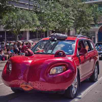 064, Cheerio the hippo car, Sue Shefman