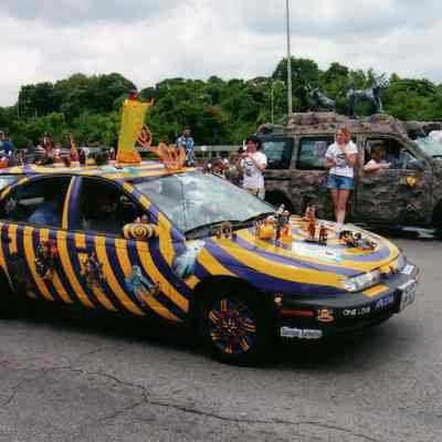 103, Jesus Christ Monkey Car, Kirk Suddreath