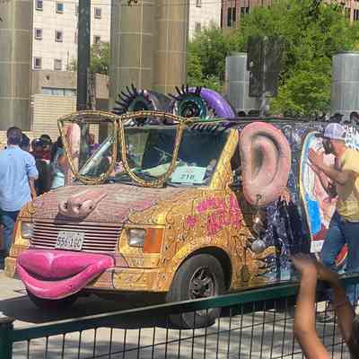 218, Women Rock Artcar, Bonnie Blue