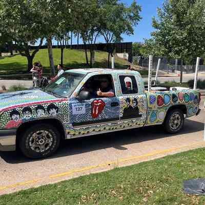 137, Art Car, The Pickup Truck, Cliff & Sherri Lee