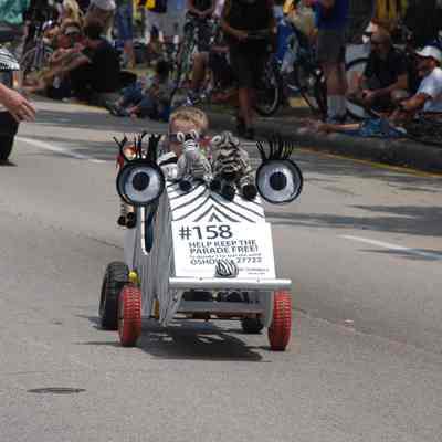 158, Zebra Race Car, Jon Andersen