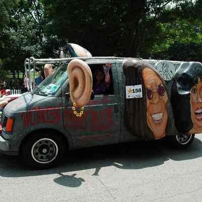 158, The Women Rock Art Car, Bonnie Blue